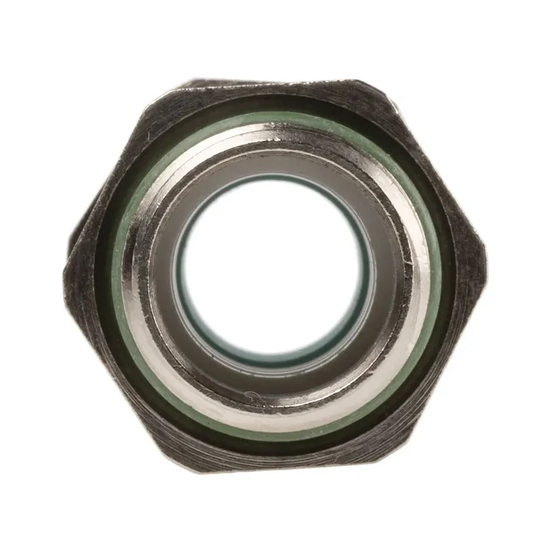 Lapp SKINTOP MS-HF Series Halogen Free Cable Gland, M16 Thread Size, Kit of 5, Flame-Retardant, Nickel-Plated Brass 53112571