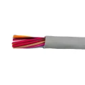 Alpha Wire Ecogen Ecocable Mini Control Cable, 20 Cores 0.24mm² 24 AWG, Unscreened, Grey Modified Polyphenylene 78403 SL005