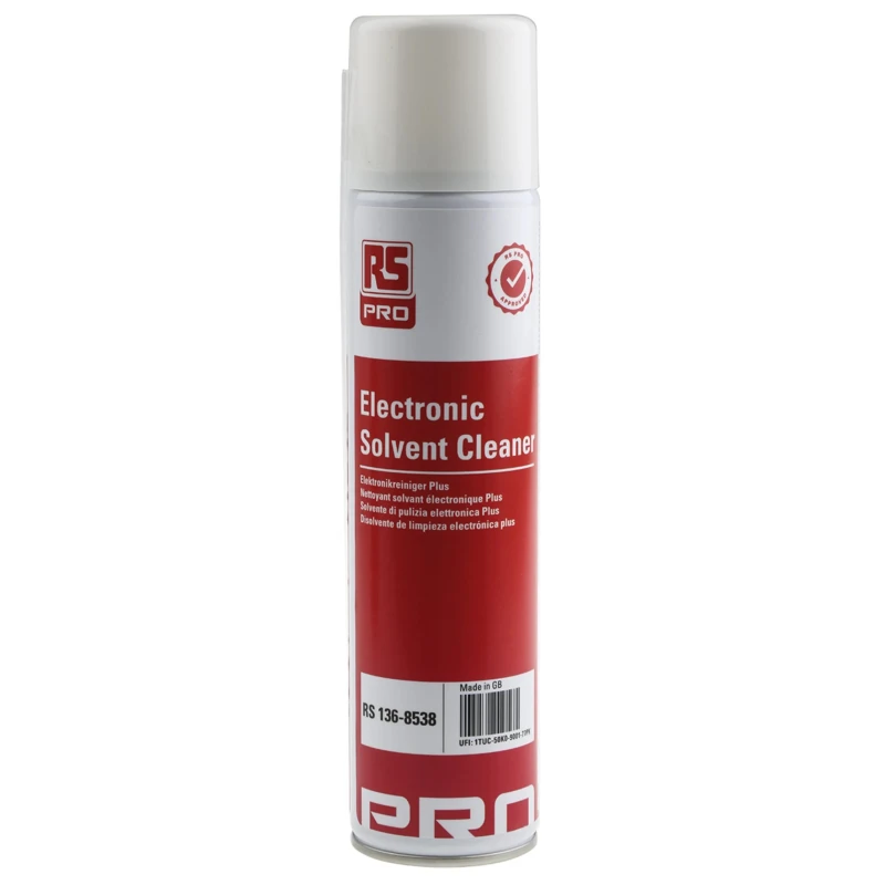 RS PRO Electrical Cleaner 400 ml Aerosol Precision Cleaner for Electronics 136-8538