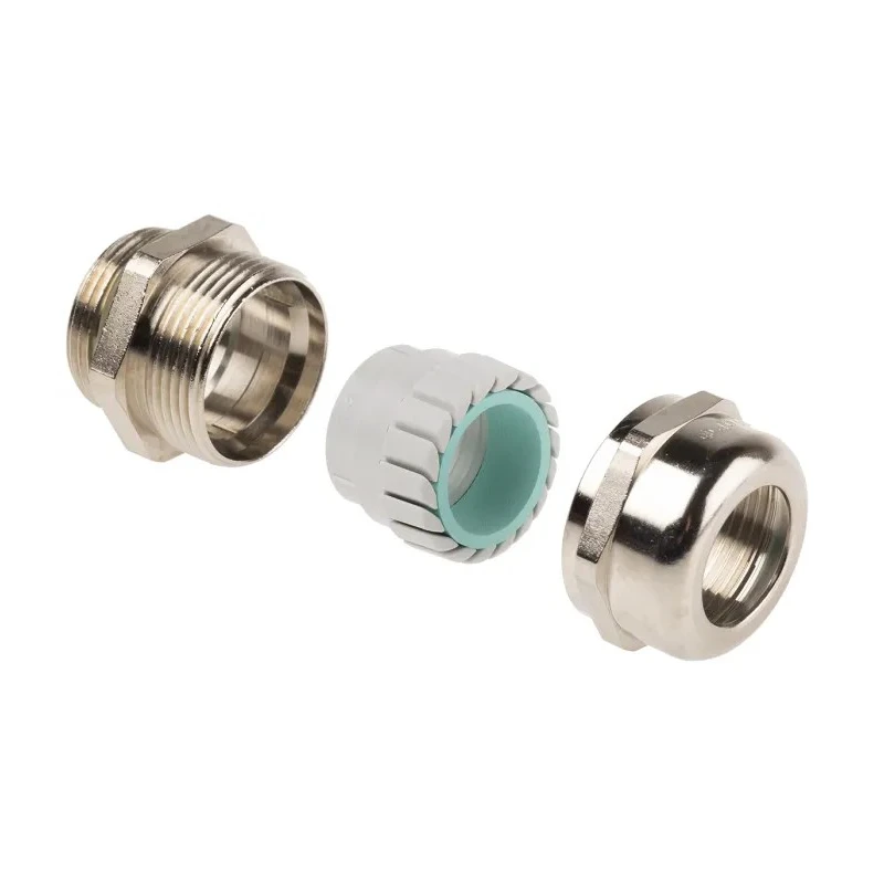 Lapp SKINTOP MS-HF Series Halogen Free Cable Gland Kit, 5 x Cable Gland, M25 Thread, Nickel-Plated Brass, 9-17mm 53112573