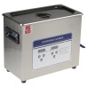 RS PRO Ultrasonic Cleaner 200 W, 6.5 L Capacity, Stainless Steel Tank, Digital Timer & Heater Control 136-8567