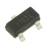 onsemi N-Channel MOSFET 115 mA 60 V Enhancement Mode 3-Pin SOT-23 2N7002