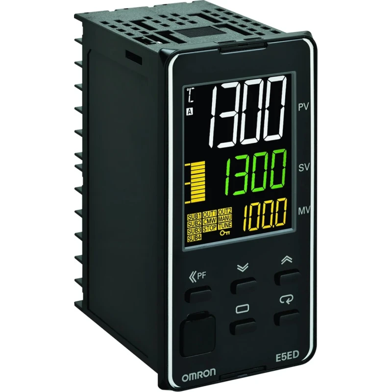Omron Panel Mount PID Temperature Controller 2 Input 2 Output Relay 240V AC E5ED