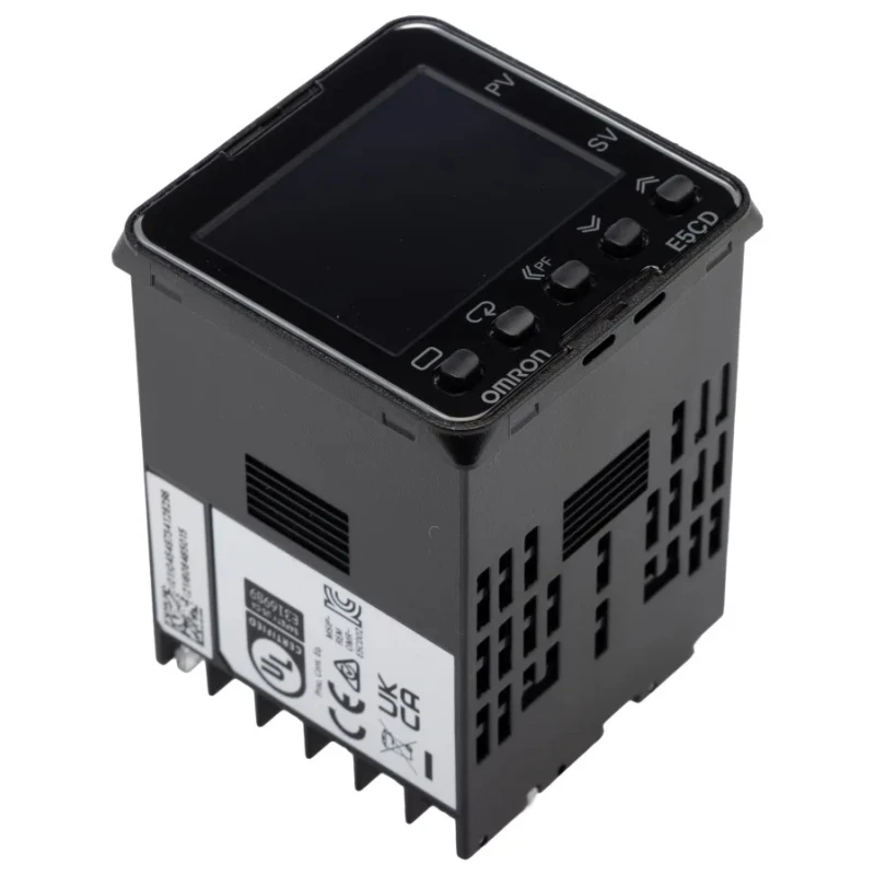Omron Panel Mount PID Temperature Controller 2 Input, 2 Output SSR, Solid State Relay, Logic 24V ac/dc E5CD