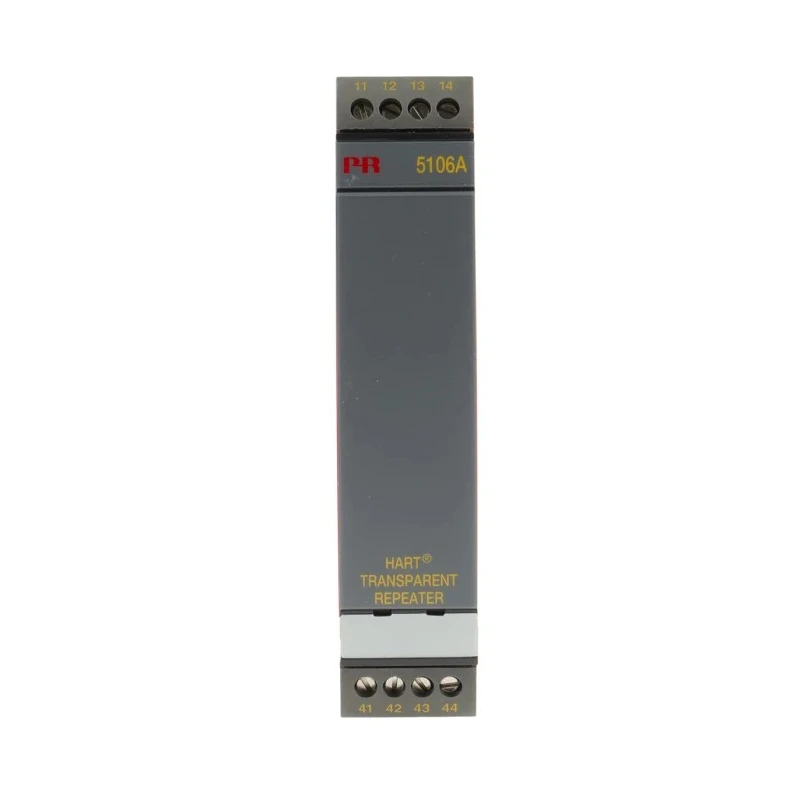 PR Electronics 5106A Series Transparent Repeater, Current Input & Output, 4-20 mA, 3.75kV AC Isolation, DIN Rail 5106ABA