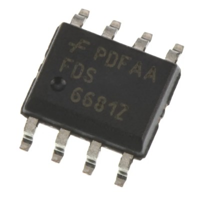onsemi PowerTrench Type P-Channel MOSFET, 20 A, 30 V Enhancement Mode, 8-Pin SOIC Package FDS6681Z