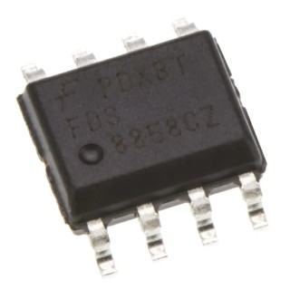 onsemi Isolated PowerTrench Dual N and P-Channel MOSFET, 8.6 A, 30 V, 8-Pin SOIC FDS8858CZ