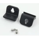 RS PRO Die Cast Aluminium Wall Bracket for Use with Extruded Aluminium Enclosures 18mm x 25mm x 3mm 136-8956