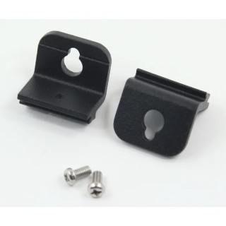 RS PRO Die Cast Aluminium Wall Bracket for Use with Extruded Aluminium Enclosures 18mm x 25mm x 3mm 136-8956