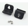 RS PRO Die Cast Aluminium Wall Bracket for Use with Extruded Aluminium Enclosures 18mm x 25mm x 3mm 136-8956