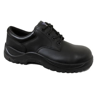 Rockfall Austin Black Fibreglass Safety Shoes Lace Up Leather Upper Composite Midsole SRC Slip Resistant Size UK 12 136-8764