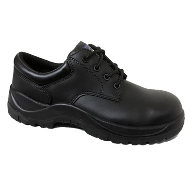 Rockfall Austin Black Fibreglass Safety Shoes Lace Up Leather Upper Composite Midsole SRC Slip Resistant Size UK 12 136-8764