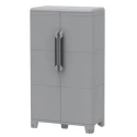 RS PRO 2 Door Plastic Floor Standing Transforming Modular Storage Cabinet 1.43m Height 780mm Width 430mm Depth 136-8878