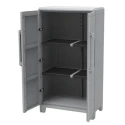 RS PRO 2 Door Plastic Floor Standing Transforming Modular Storage Cabinet 1.43m Height 780mm Width 430mm Depth 136-8878