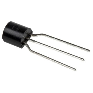 onsemi Small Signal PNP Transistor , -800 mA Collector Current, -45 V Collector-Emitter Voltage, 3-Pin TO-92 BC32725TA