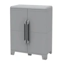 RS PRO 2 Door Plastic Floor Standing Transforming Modular Storage Cabinet 1.01 m Height, 780 mm Width, 430 mm Depth 136-8879
