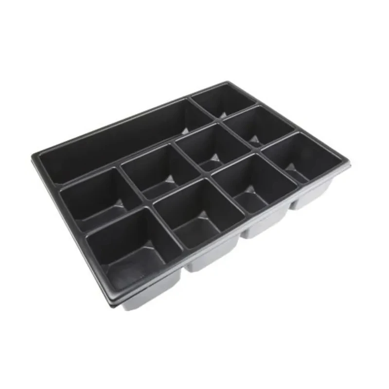 RS PRO Black Polystyrene Insert Tray for RS PRO ABS Stackable Tool Box 136-8888