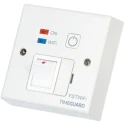 Timeguard 13A 1 Gang Switched Fused Spur CE, BS1362 IP66 Surface Mount 240V AC 