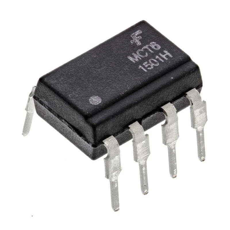 onsemi DC Input 2-Channel Transistor Output Optocoupler Through Hole 8-Pin PDIP MCT6