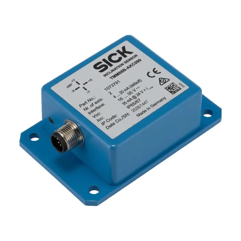SICK 2 Axis Inclination Sensor with Analogue Interface, Aluminium Housing, IP65 & IP67, 16-35 V DC, 58x90x31mm TMM88B-AKC090
