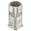 HARTING Heavy Duty Power Connector Hood Die Cast Zinc Body Top Cable Entry M25 Thread 1 Lever Lock Han EMC 19620031445
