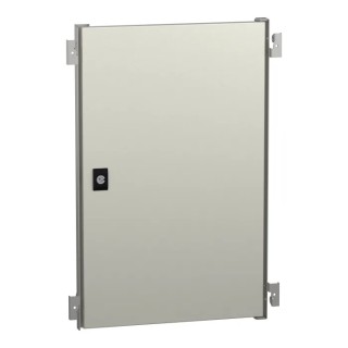 Schneider Electric PanelSeT Accessoires Lockable Steel Enclosure Single Door 600 mm H x 400 mm W x 400 mm L NSYPIN64