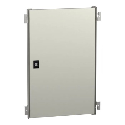Schneider Electric PanelSeT Accessoires Lockable Steel Enclosure Single Door 600 mm H x 400 mm W x 400 mm L NSYPIN64