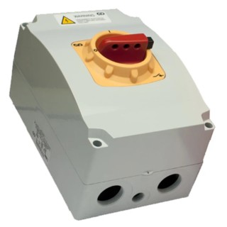 Craig & Derricott 3-Pole DIN Rail Isolator Switch IP65 63A 11 kW SDDG633N