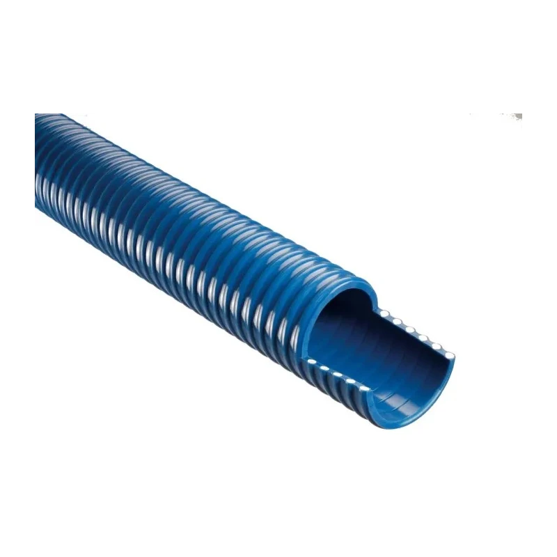 RS PRO Medium Duty Polyvinyl Chloride Reinforced Hose Pipe, Blue, 10 m Length, 6 bar Pressure 136-9473