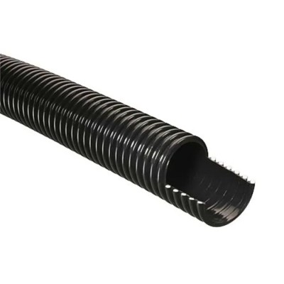RS PRO Reinforced PVC Hose Pipe, 2 Bar Maximum Operating Pressure, 30 m Length, Black, 44.4 mm Outer Diameter, Model 136-9423