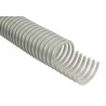 Contitech Grey Polyurethane, Polyvinyl Chloride Reinforced Flexible Ducting, 10 m Length, 51 mm ID, 59 mm OD 136-9455