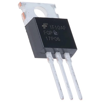 onsemi QFET Type P-Channel MOSFET, 17 A, 60 V Enhancement, 3-Pin TO-220 FQP17P06