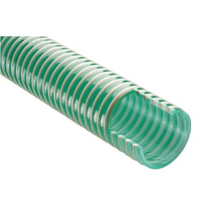 RS PRO PVC Hose Pipe, Reinforced, 7 bar Pressure, 10 m Length, 39.6 mm Outer Diameter, 32 mm Inner Diameter, Green 136-9449