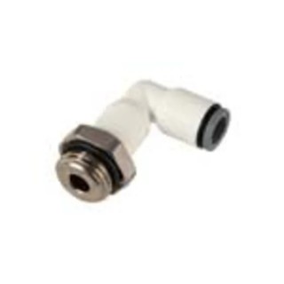 Legris Pneumatic Fitting LIQUIfit Series Male Threaded-to-Tube Connection 3/8 in G 10mm Push-In Polymer Nickel 6959 10 17