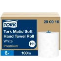 Tork Matic Roll Paper Towel, 2-Ply, 190 x 190 mm Sheet Size, 408 Sheets, Roll Form Factor 290016