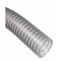 RS PRO Clear Wire Reinforced Polyvinyl Chloride Hose Pipe 10 bar 10 m Length 136-9522