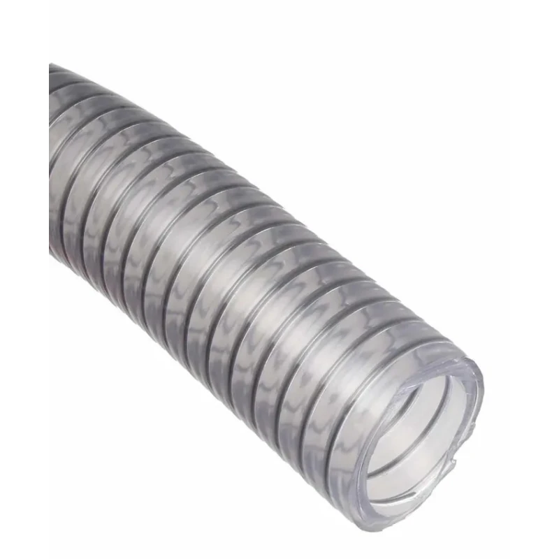 RS PRO Clear Wire Reinforced Polyvinyl Chloride Hose Pipe 10 bar 10 m Length 136-9522