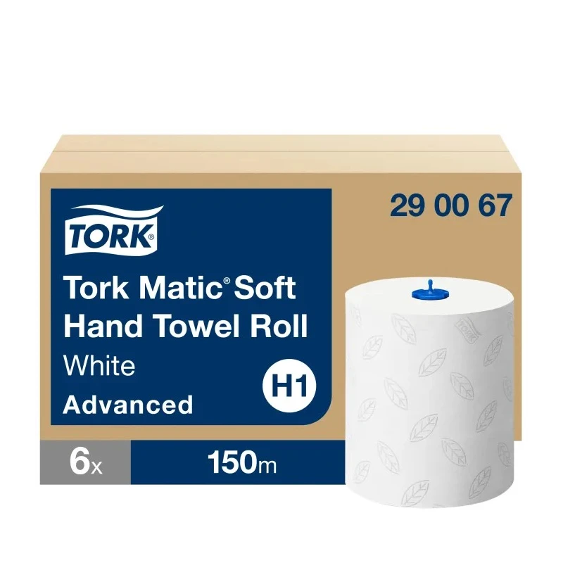 Tork Matic Roll Paper Towel 2-Ply White Sheets 190 x 190 mm 625 Sheets 290067