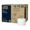 Tork Toilet Roll 2-Ply 132mm Roll Diameter 27 Rolls Mid Size 90m Length 127520