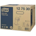 Tork 27 Rolls of 2-Ply Mid Size Toilet Roll, 100m Length, 132mm Roll Diameter, Core 35mm, Compact Mid Size Advanced 127530