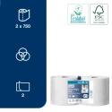 Tork 2 Ply Wiping Paper Plus Roll Paper Towel 750 Sheets 235mm Width 255m Length 130041