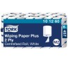 Tork 2 Ply White Wiping Paper Plus Roll Paper Towel, 160 m x 194 mm, 457 Sheets 101260