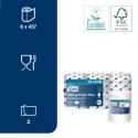 Tork 2 Ply White Wiping Paper Plus Roll Paper Towel, 160 m x 194 mm, 457 Sheets 101260