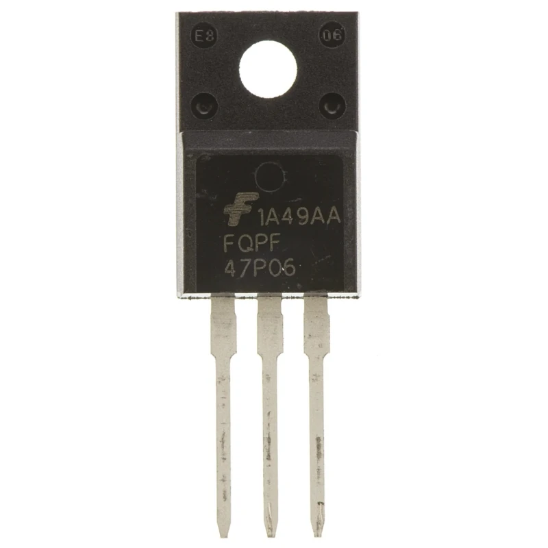 onsemi QFET Type P-Channel MOSFET 30 A, 60 V Enhancement 3-Pin TO-220 FQPF47P06