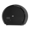 Tork Black Plastic Toilet Roll Dispenser, Single, Jumbo Roll, 132 mm x 275 mm x 345 mm 555008