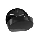 Tork Black Plastic Toilet Roll Dispenser, Single, Jumbo Roll, 132 mm x 275 mm x 345 mm 555008