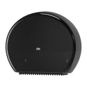 Tork Black Plastic Toilet Roll Dispenser, Jumbo Paper Type, 133 mm Depth x 360 mm Height x 437 mm Width 554008
