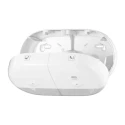 Tork White Plastic Dual Toilet Roll Dispenser 156 mm x 221 mm x 398 mm 682000