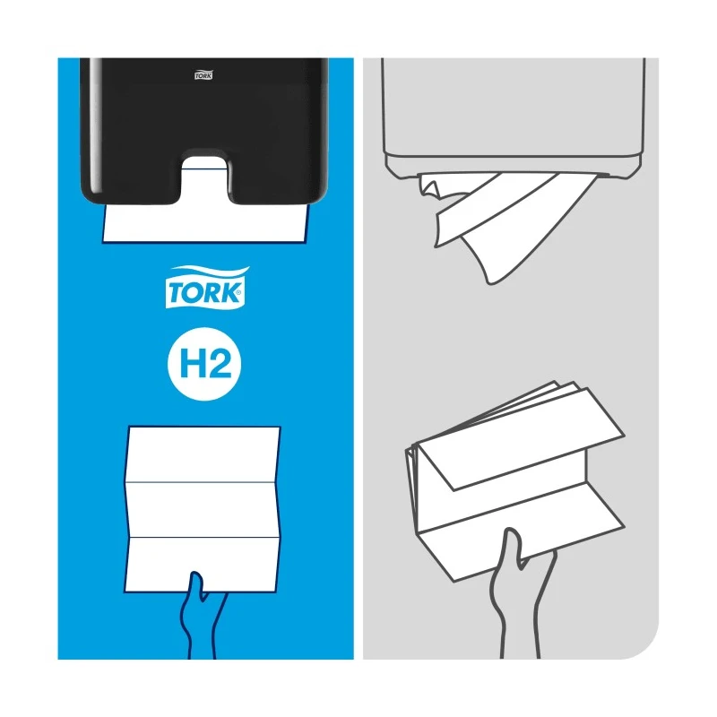 Tork Plastic Black Wall Mount Paper Towel Dispenser 102 mm x 444 mm x 302 mm 552008