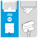 Tork Plastic White Wall Wall Mount Paper Towel Dispenser 114 mm x 458 mm x 302 mm 552000